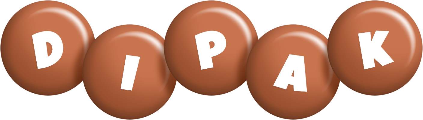 Dipak candy-brown logo