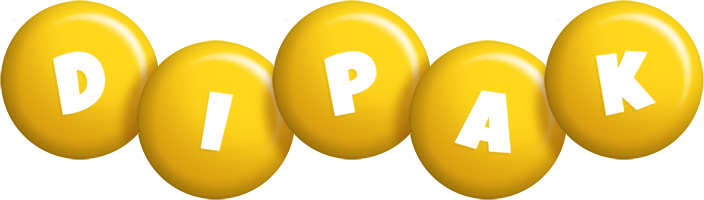 Dipak candy-yellow logo