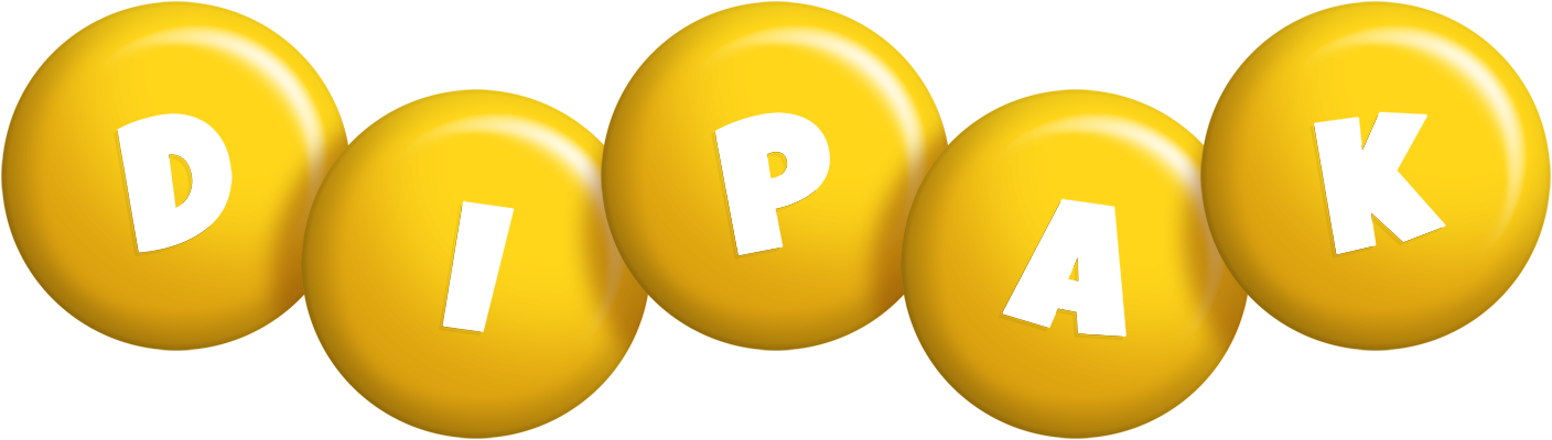 Dipak candy-yellow logo