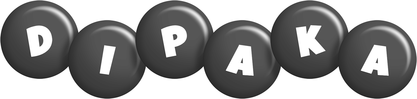 Dipaka candy-black logo