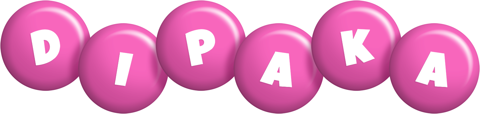 Dipaka candy-pink logo