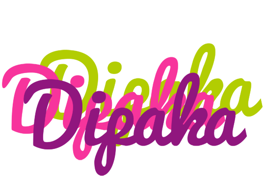 Dipaka flowers logo