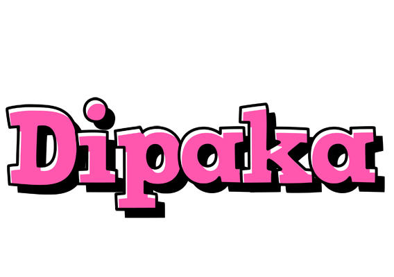 Dipaka girlish logo