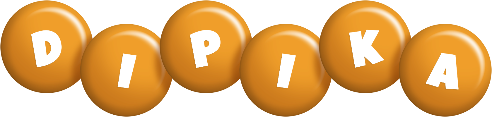 Dipika candy-orange logo