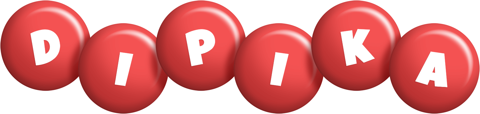 Dipika candy-red logo