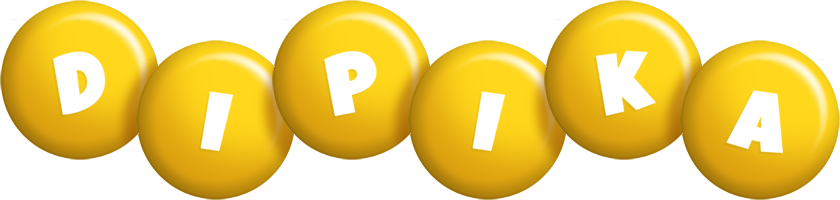 Dipika candy-yellow logo