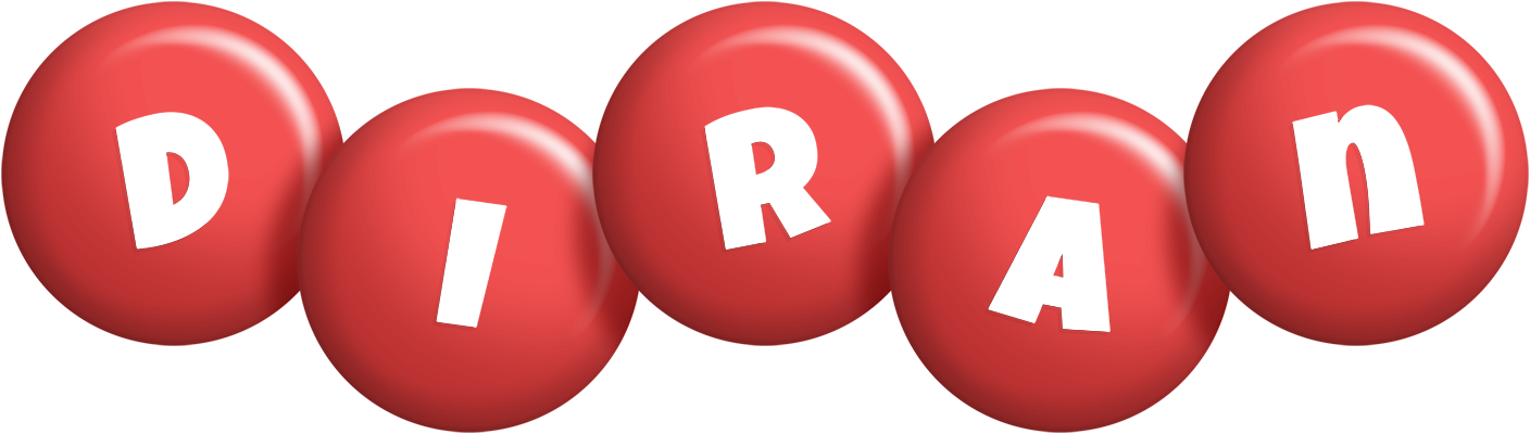 Diran candy-red logo