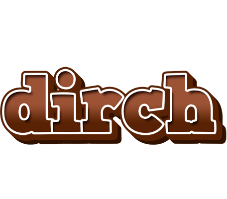 Dirch brownie logo