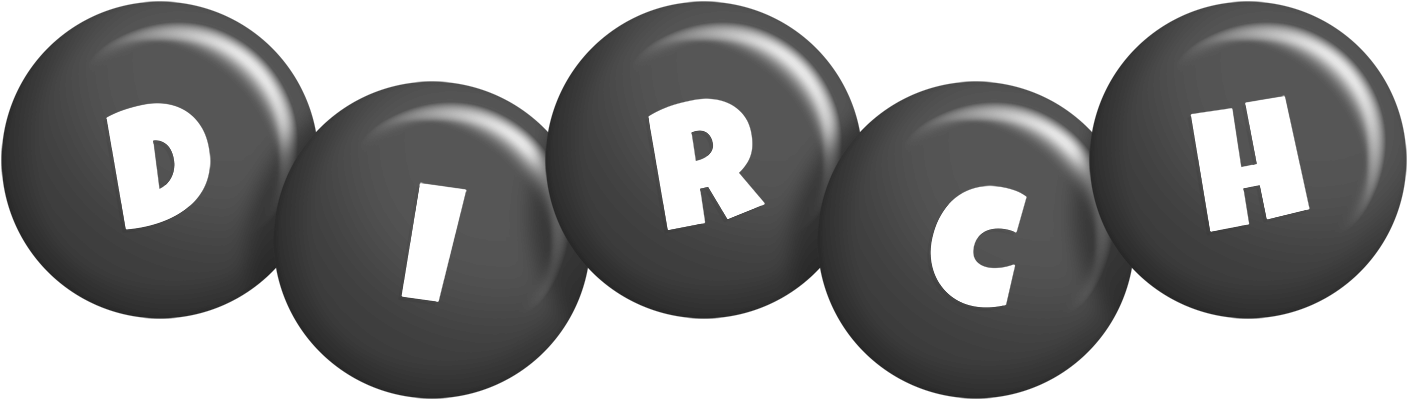Dirch candy-black logo