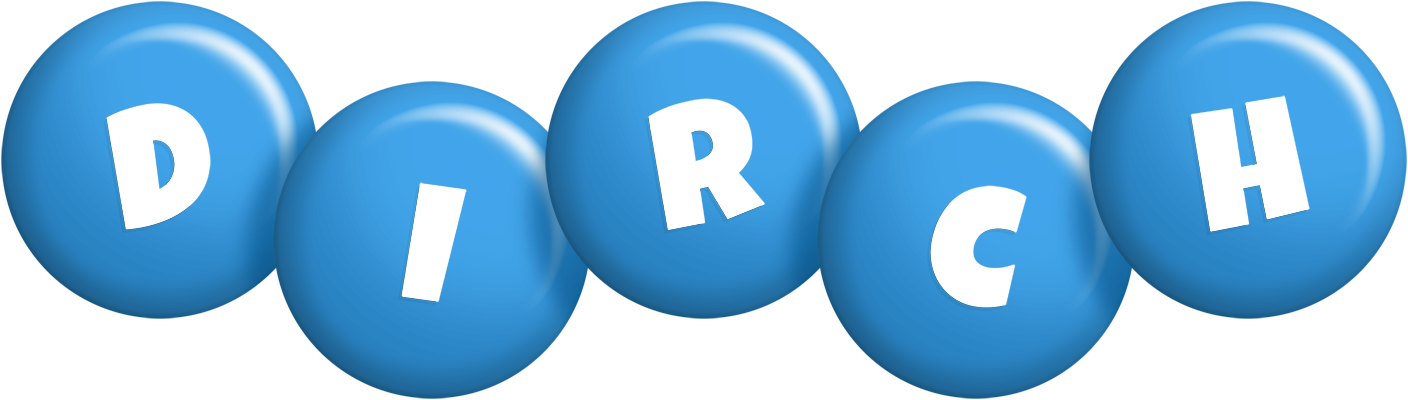 Dirch candy-blue logo