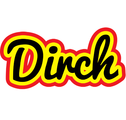 Dirch flaming logo