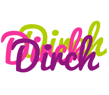 Dirch flowers logo