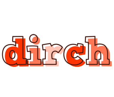 Dirch paint logo