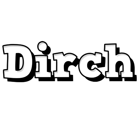 Dirch snowing logo