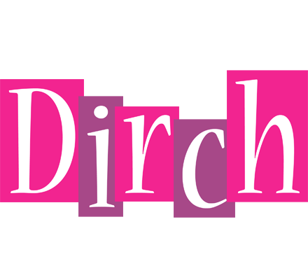 Dirch whine logo