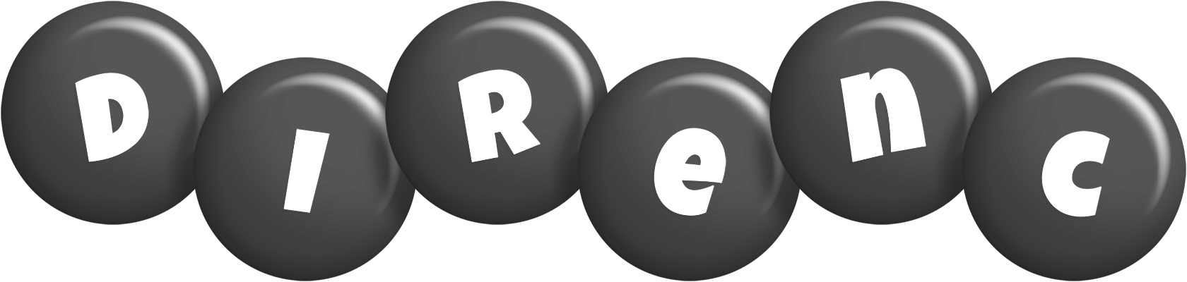 Direnc candy-black logo