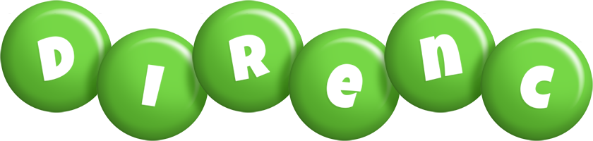 Direnc candy-green logo