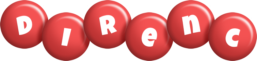 Direnc candy-red logo