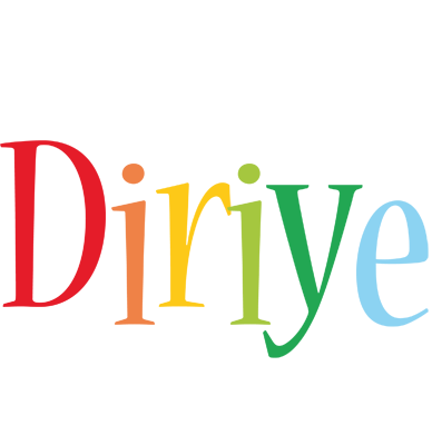 Diriye birthday logo