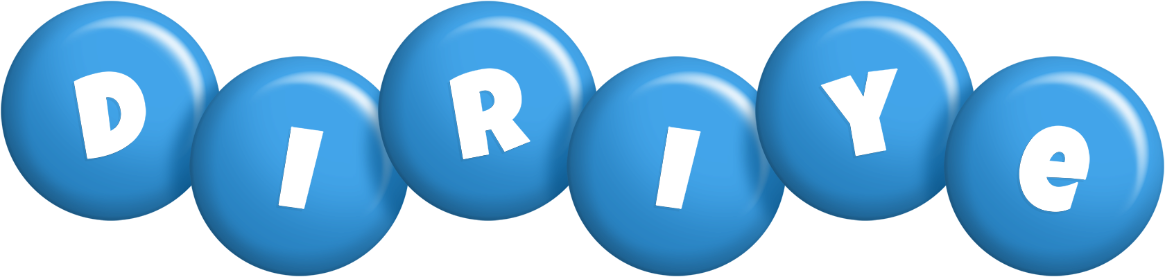 Diriye candy-blue logo