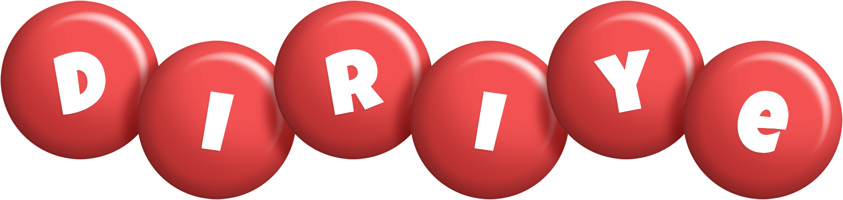Diriye candy-red logo