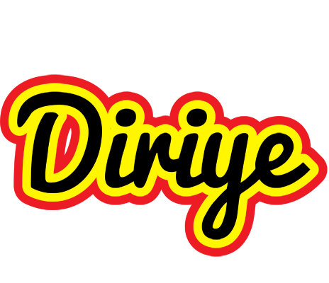 Diriye flaming logo