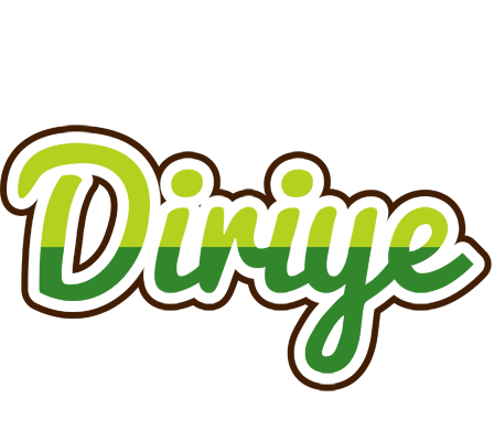 Diriye golfing logo