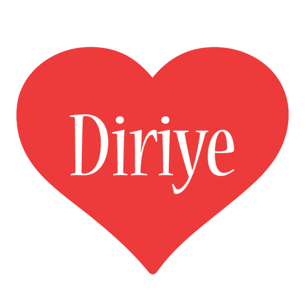 Diriye love logo