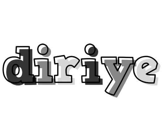 Diriye night logo