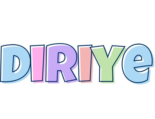 Diriye pastel logo