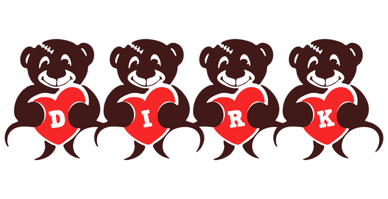 Dirk bear logo