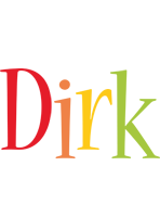 Dirk birthday logo