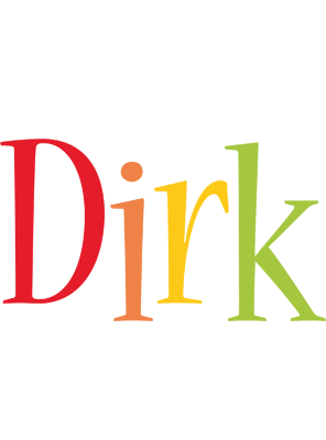 Dirk birthday logo