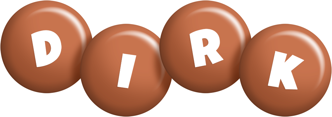 Dirk candy-brown logo
