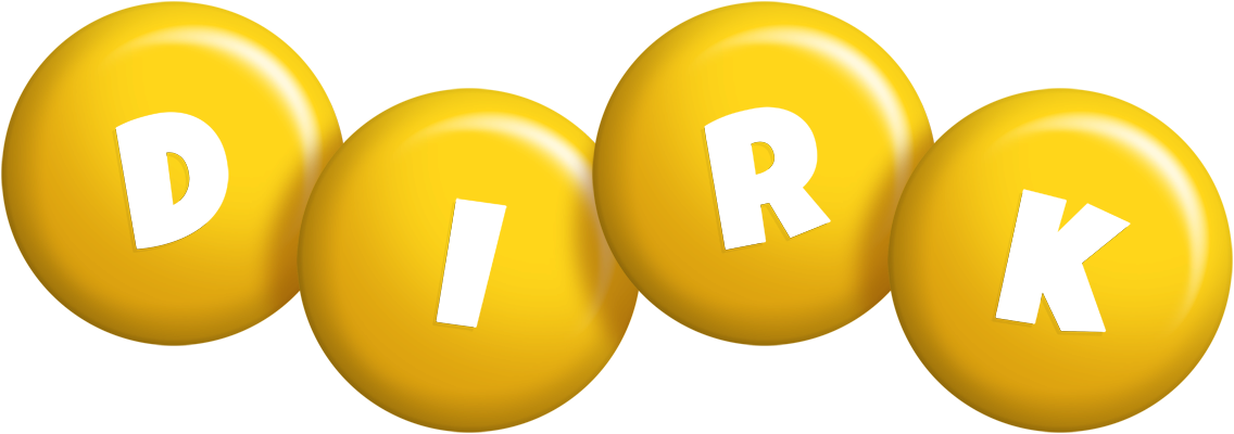 Dirk candy-yellow logo