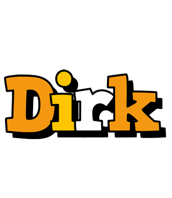 Dirk cartoon logo