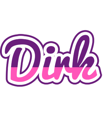 Dirk cheerful logo
