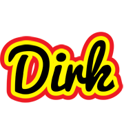 Dirk flaming logo