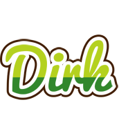 Dirk golfing logo