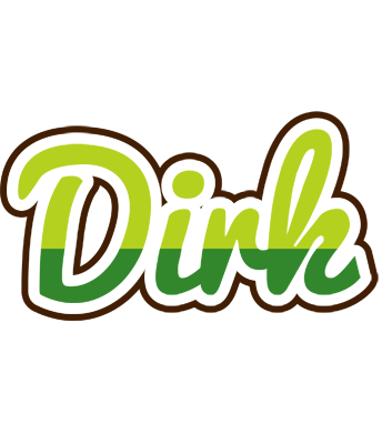 Dirk golfing logo