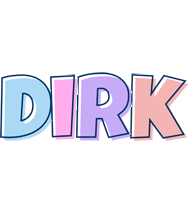 Dirk pastel logo