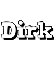 Dirk snowing logo