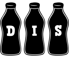 Dis bottle logo