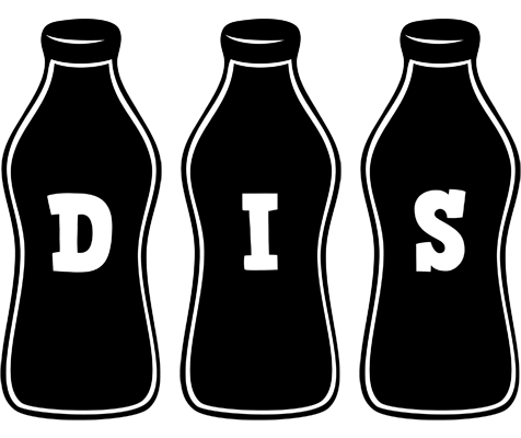 Dis bottle logo
