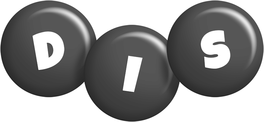 Dis candy-black logo