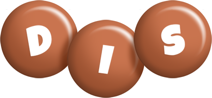 Dis candy-brown logo