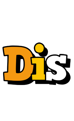 Dis cartoon logo
