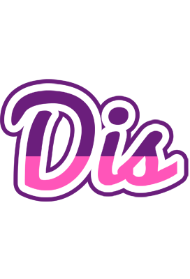 Dis cheerful logo