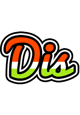 Dis exotic logo