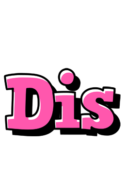 Dis girlish logo